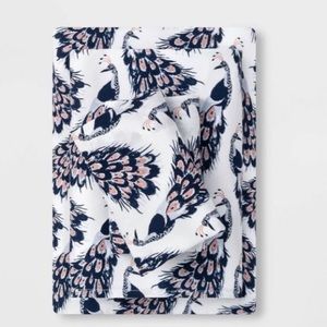 Opalhouse peacock printed sheet set